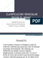 Clasificacion Vehicular Según El Invias