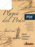 Los Escribanos de La Gobernación y Cabildo de Paraguay en El Siglo XVIII PDF
