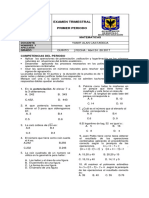 Examen de Matematicas 2017 Quinto