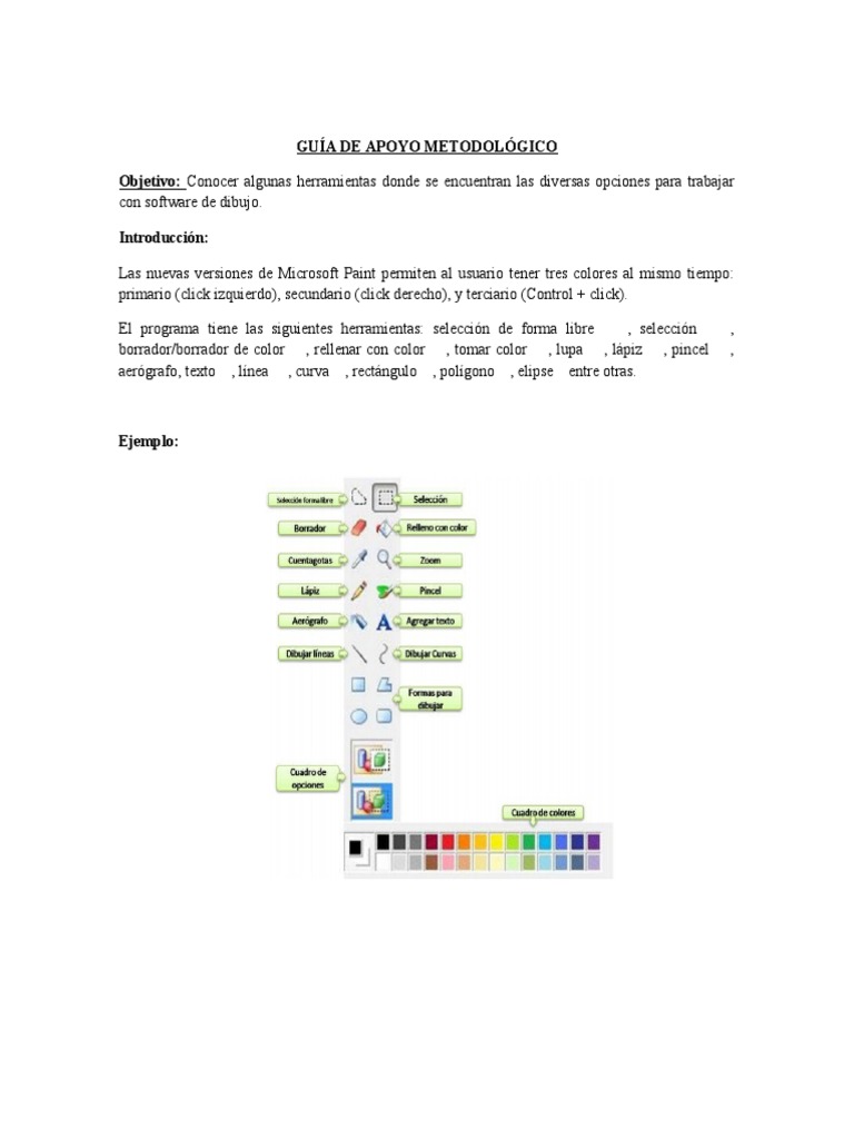 Guia 1 Botones de Paint PDF