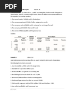 Accounting Equation-Examples and Problems