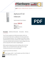 Cotizacion 3 Aiphone GT-1D Intercom PDF