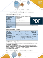 Guia de actividades y rubrica de evaluacion - Fase 4 - Diagnostico participativo contextualizado e Informe Psicologico (1)