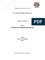 El paso de la perpendicular al nivel - Juan Hidalgo Barraza, 2°.pdf