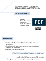 Teoría - La Asertividad - 2 PDF
