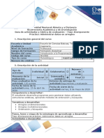 Guía de actividades y Rubrica de evaluación - Fase 4 Componente práctico Administrar datos en arreglos.pdf