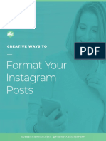 Format Your Instagram Posts: Creative Ways To