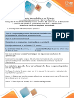Guia para El Desarrollo Del Componente Práctico y Rúbrica de Evaluación - Unidad 1 - Fase 1 - Simulador PDF