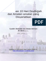 Keutamaan 10 Hari Dzulhijjah Dan Amalan Di Bulan Dzulhijjah