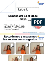 Lenguaje Letra L PDF