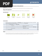 Exercise 14 - Create and Execute An Executionlist: Objective Why Is This Important? Key Elements