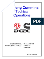 Dongfeng Cummins Techical Operations ENGINE MODEL Data