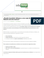 Todo Sobre Cuentas Bancarias y Transferencias