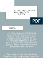 Filipino Cultural Values and Practices