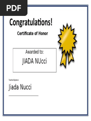 edu certificate  1 