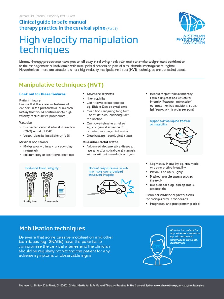 High Velocity Manipulation Techniques | Download Free PDF | Vertigo ...