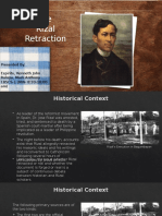 The Rizal Retraction