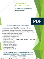 Textile Raw Material-II Course Code: Tex2101: Basic Principle of Textile Fiber Manufacturing