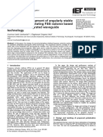 Design and Development of Angularly Stable and Polarisation Rotating FSS Radome Based On Substrate-Integrated Waveguide Technology