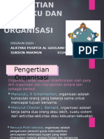 Pengertian Perilaku Dan Budaya Organisasi