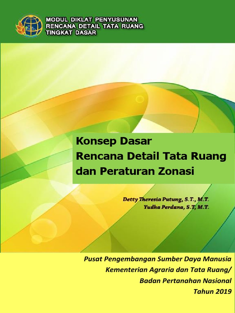 Tahapan Penyusunan RDTR dan Zonasi | PDF | Bisnis