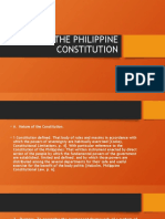 The Philippine Constitution