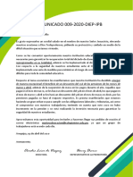 Comunicado 009-2020-Diep-Iep