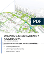 Urbanismo, Medio Ambiente y Arquitectura