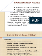 Sistem Pemerintahan Negara PDF