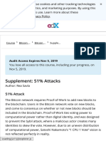 15 Supplement: 51% Attacks - Bitcoin From The Ground Up - CS198.1x Courseware - Edx PDF