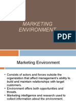 5 Marketing Enviroment