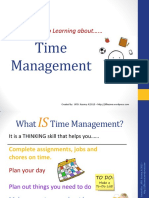 Time Management PPT For Kids PDF
