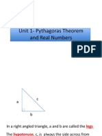 Lesson #1 Pythagoras Theorem