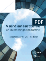 Vaerdiansaettelse Af Investeringsejendomme Anbefalinger Til DCF Modellen PDF
