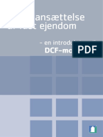 Værdiansættelse Af Fast Ejendom - EN INTRODUKTION DCF-MODELLEN PDF