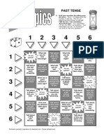 ESL TOPICS-Board Game-PAST TENSE PDF
