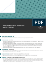 Food Vulnerability Assessment Template PDF