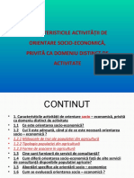 Modul 1.a.CARACTERISTICILE ORIENTARII SOCIO ECON