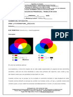 Trabajo artes 8° el primero del 2° periodo