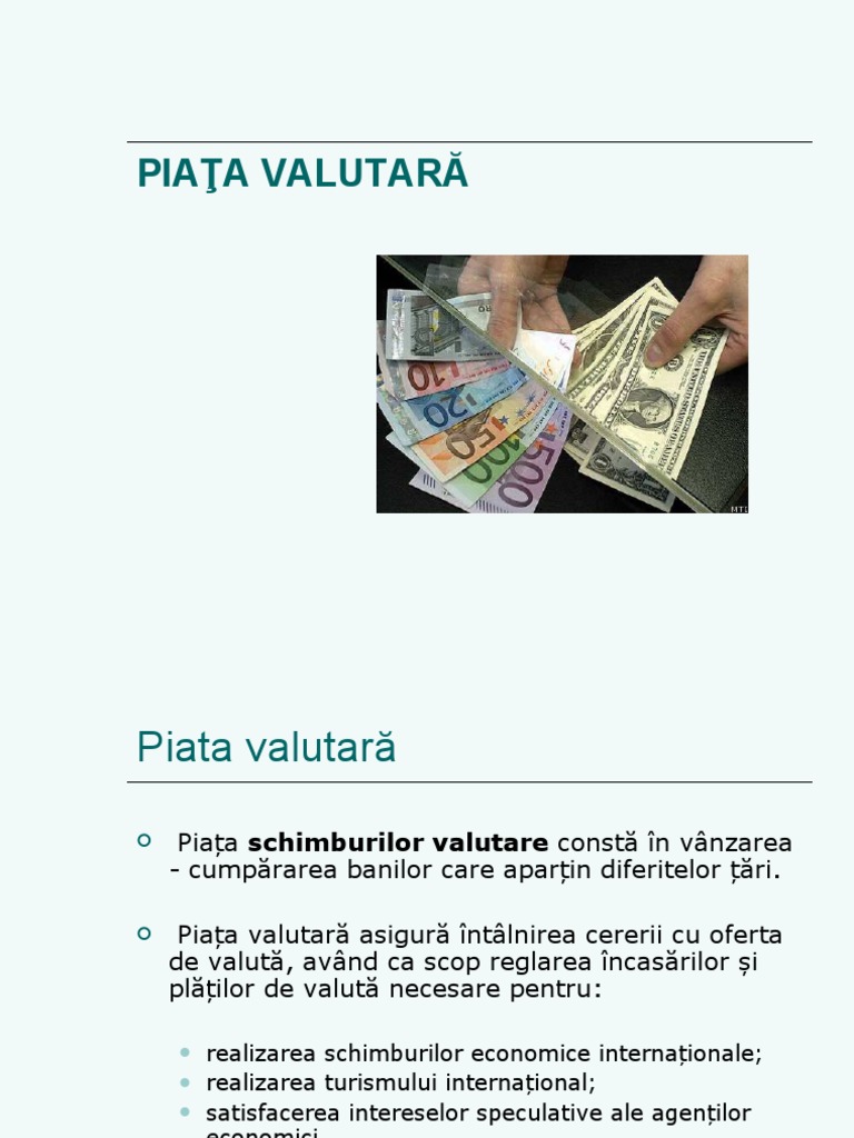 13 Piata Valutara PDF