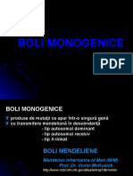 Boli Monogenice