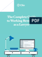 Clio Complete Guide to Working Remotely as a Lawyer