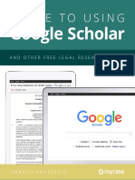 Mycase - Ebook - Guide To Using Google Scholar Ebook PDF