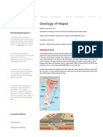 Geology of Nepal