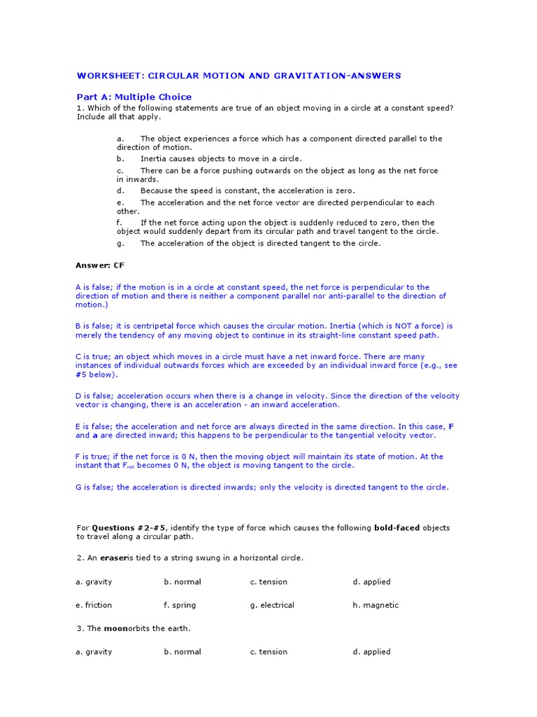 worksheet-circular-motion-and-gravitation-answers-part-a-multiple-choice-pdf-acceleration