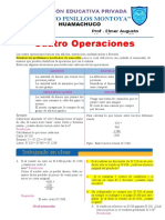 Problemas-Cuatro Operaciones-1°sec