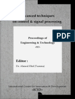 Advanced Technologie On Control & Signal Processing