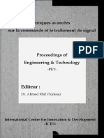 Techniques Avancées Sur La Commande Et Le Traitement de Signal