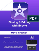 Filming and Editing With Imovie
