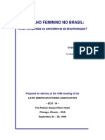 Bruschini TRABALHO FEMININO PDF